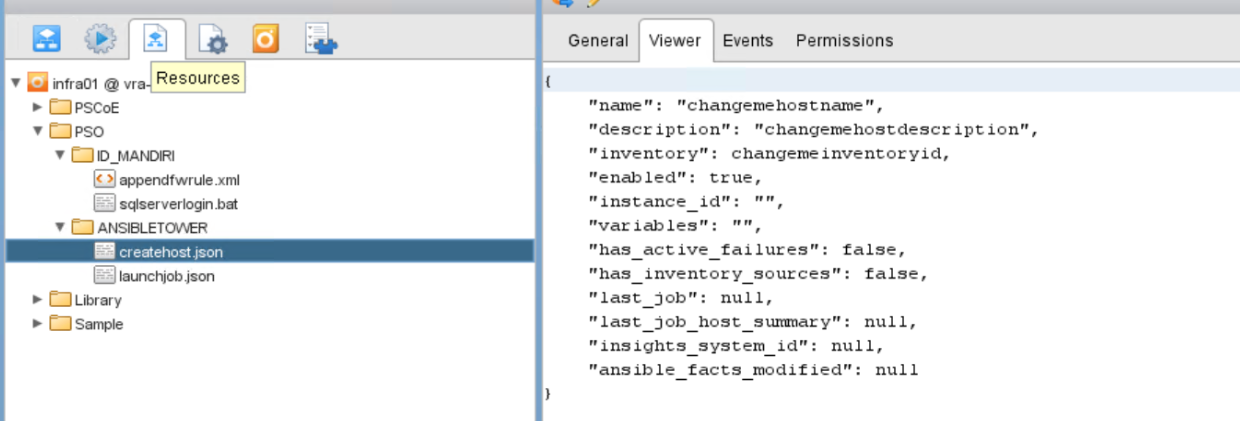 VRO Resource Element